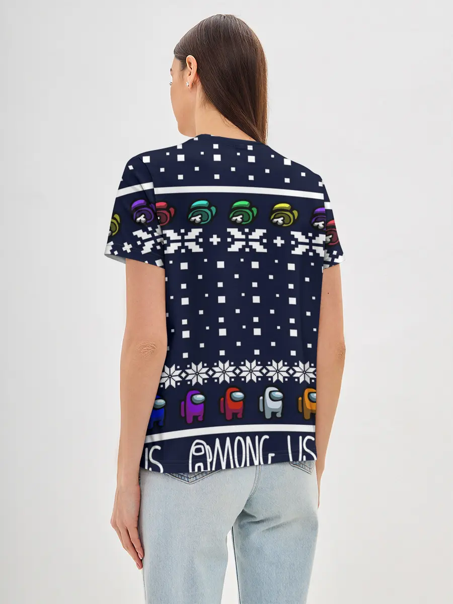Женская базовая футболка / AMONG US