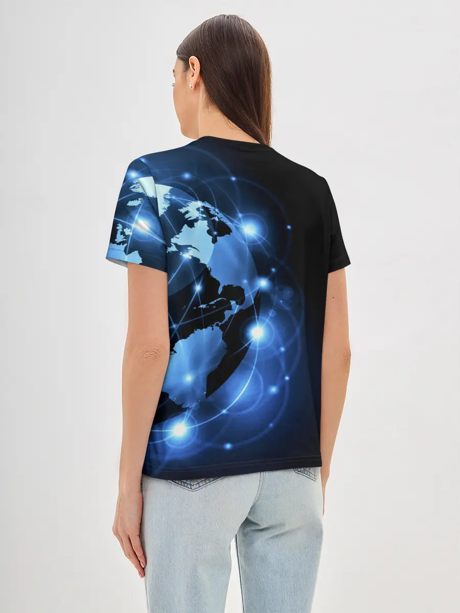 Женская базовая футболка / Войска связи