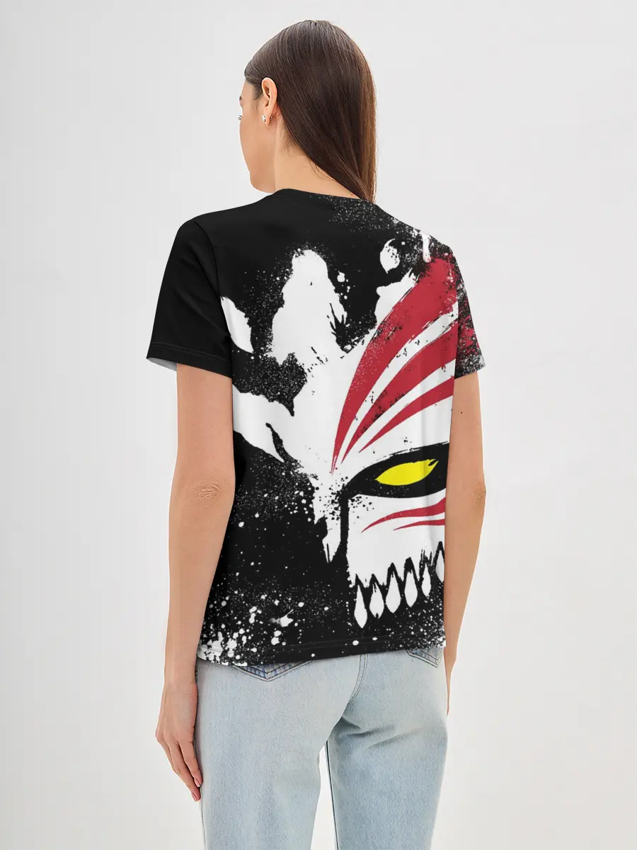 Женская базовая футболка / БЛИЧ МАСКА | BLEACH