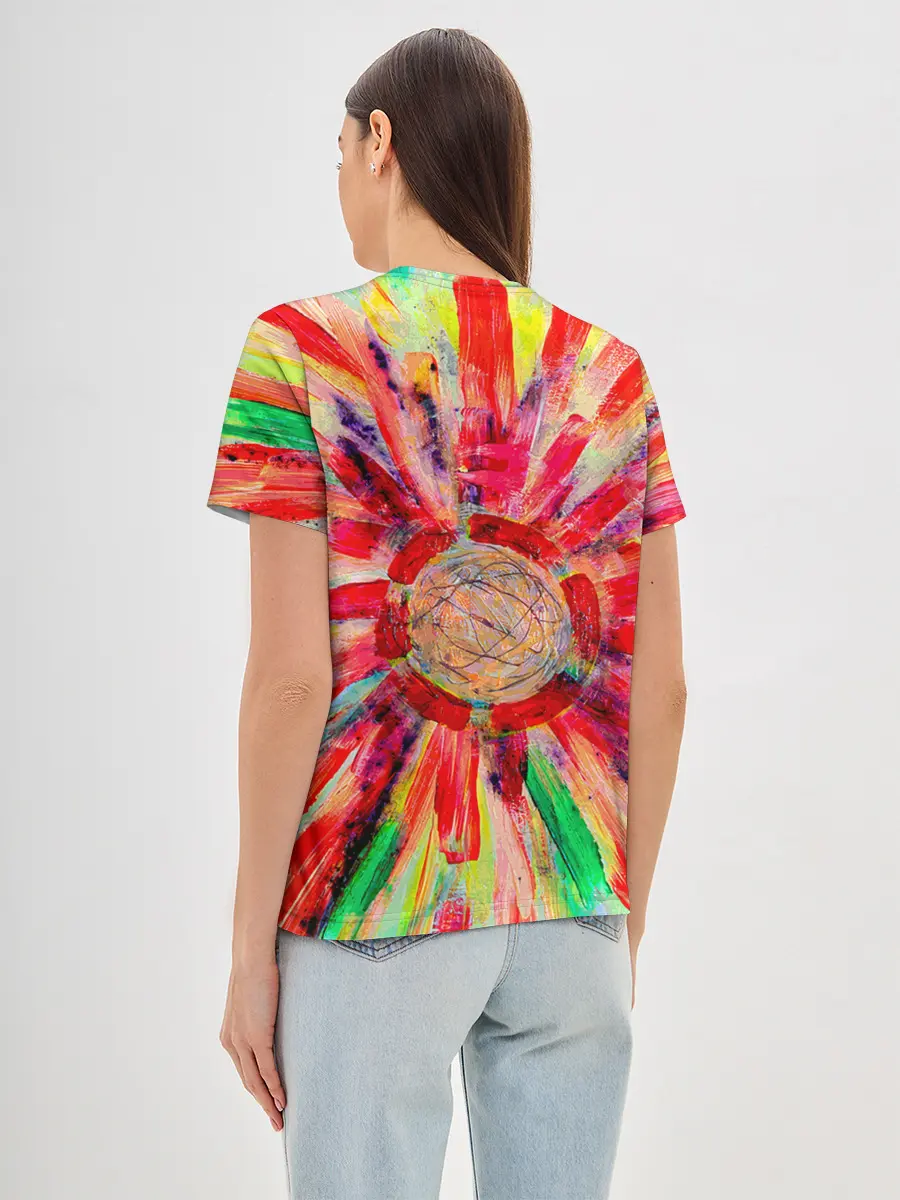 Женская базовая футболка / Освобождение от 3D