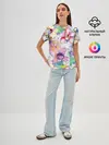 Женская базовая футболка / Цветы