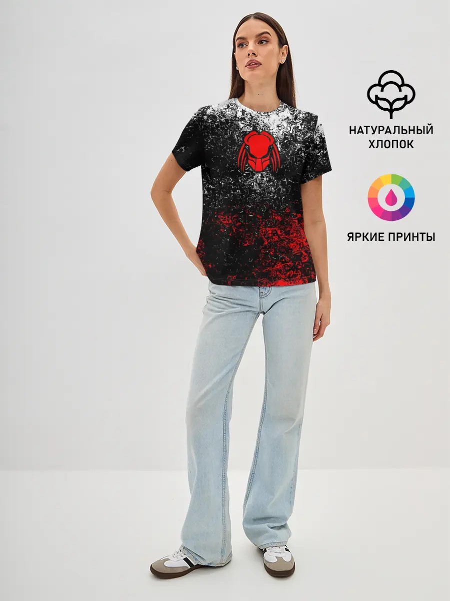 Женская базовая футболка / Predator