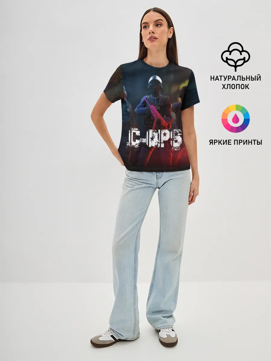 Женская базовая футболка / C-OPS