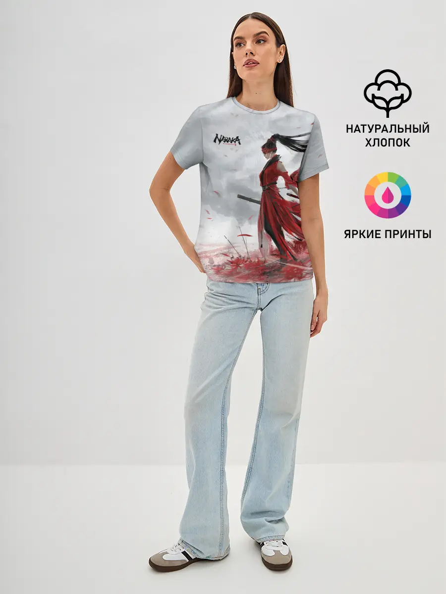 Женская базовая футболка / Naraka BP