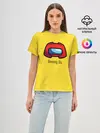 Женская базовая футболка / Among Us|LoGo