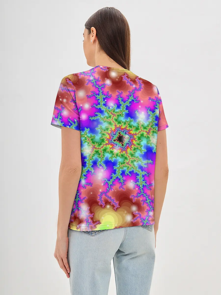 Женская базовая футболка / Абстракция