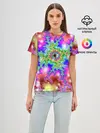 Женская базовая футболка / Абстракция