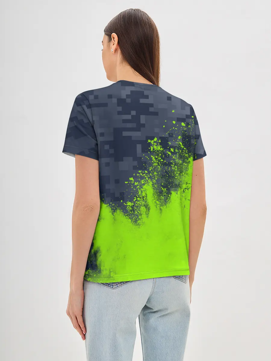 Женская базовая футболка / MINECRAFT / МАЙНКРАФТ