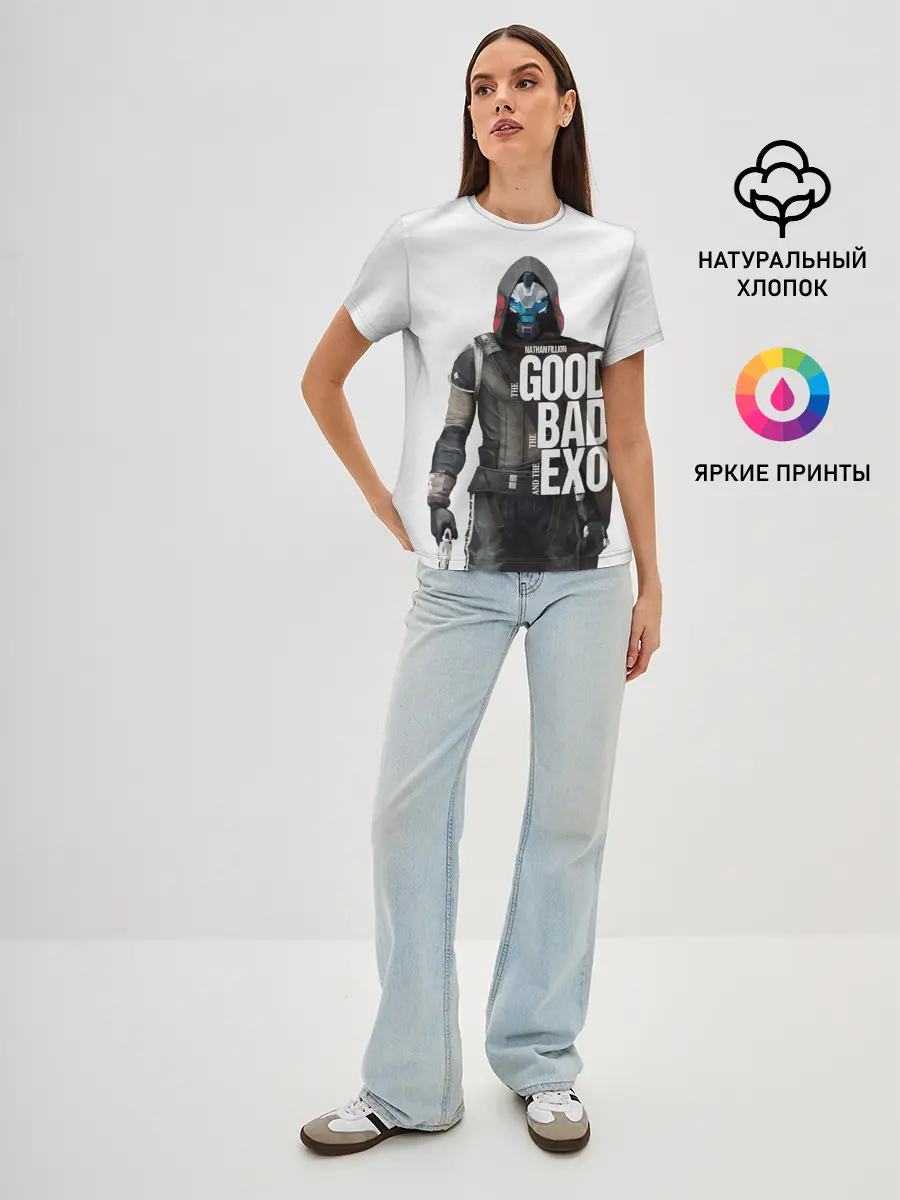 Женская базовая футболка / Destiny 2