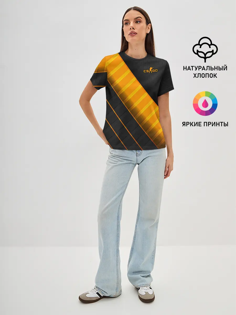 Женская базовая футболка / Counter-Strike