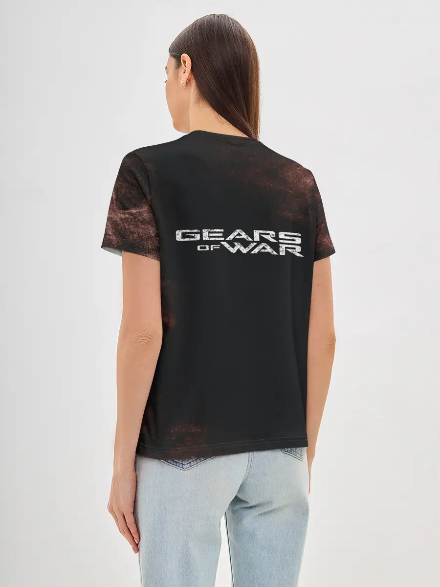 Женская базовая футболка / NPC | ШЕСТЕРЕНКИ | ЛОГО