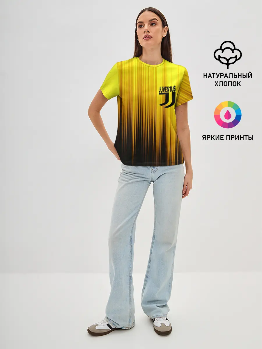 Женская базовая футболка / JUVENTUS