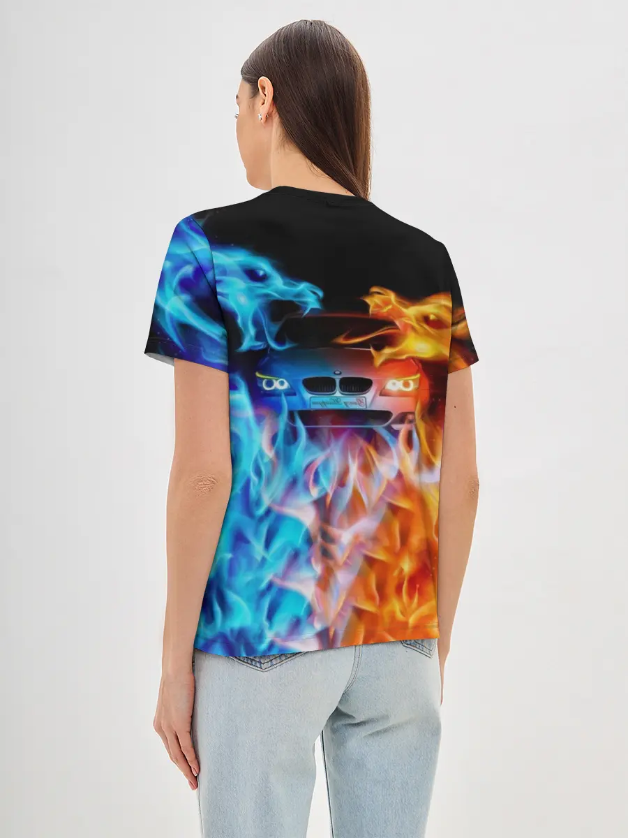 Женская базовая футболка / BMW