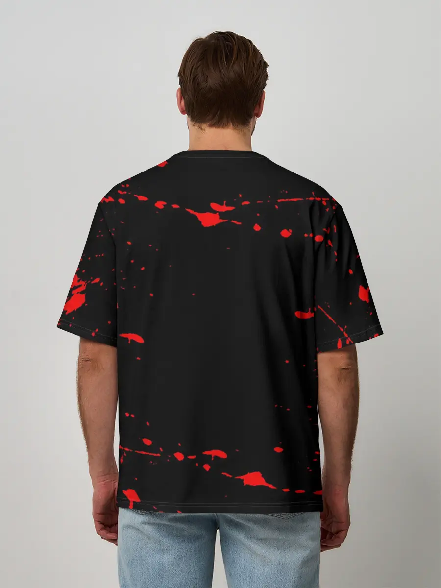 Мужская футболка оверсайз / ГАТС БЕРСЕРК | BERSERK