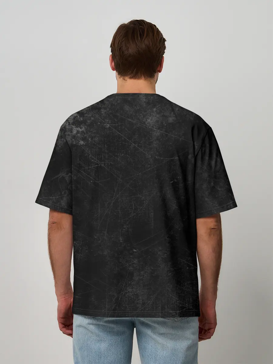 Мужская футболка оверсайз / Автографы Stray Kids