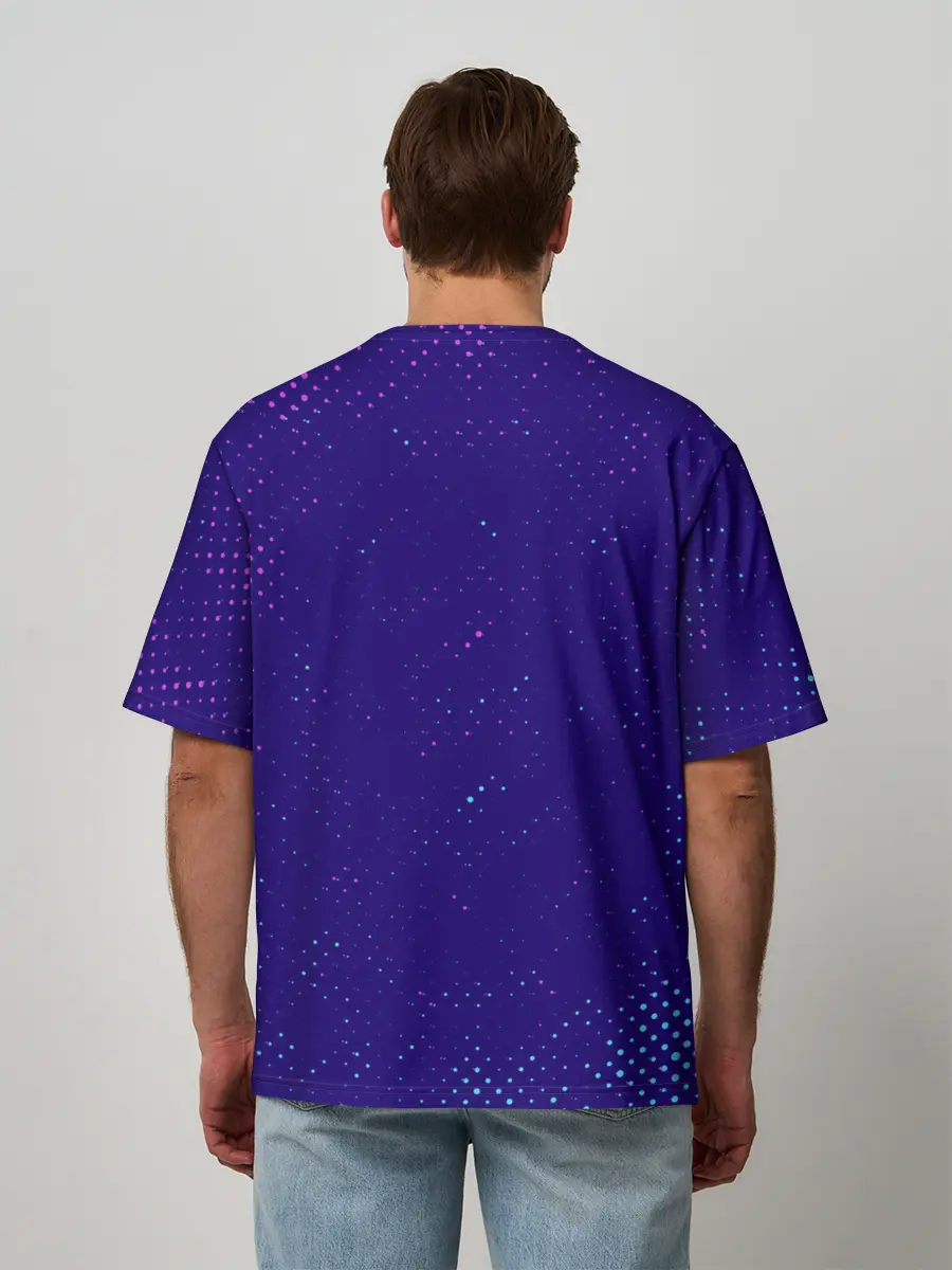 Мужская футболка оверсайз / Батлфилд 2042 - Гранж