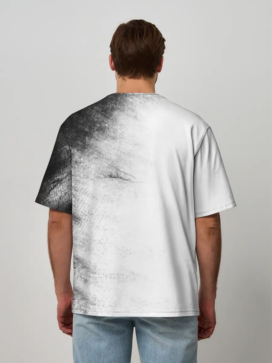 Мужская футболка оверсайз / Шоё Хината удар сверху Haikyuu!!