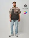 Мужская футболка оверсайз / Метро: Исход