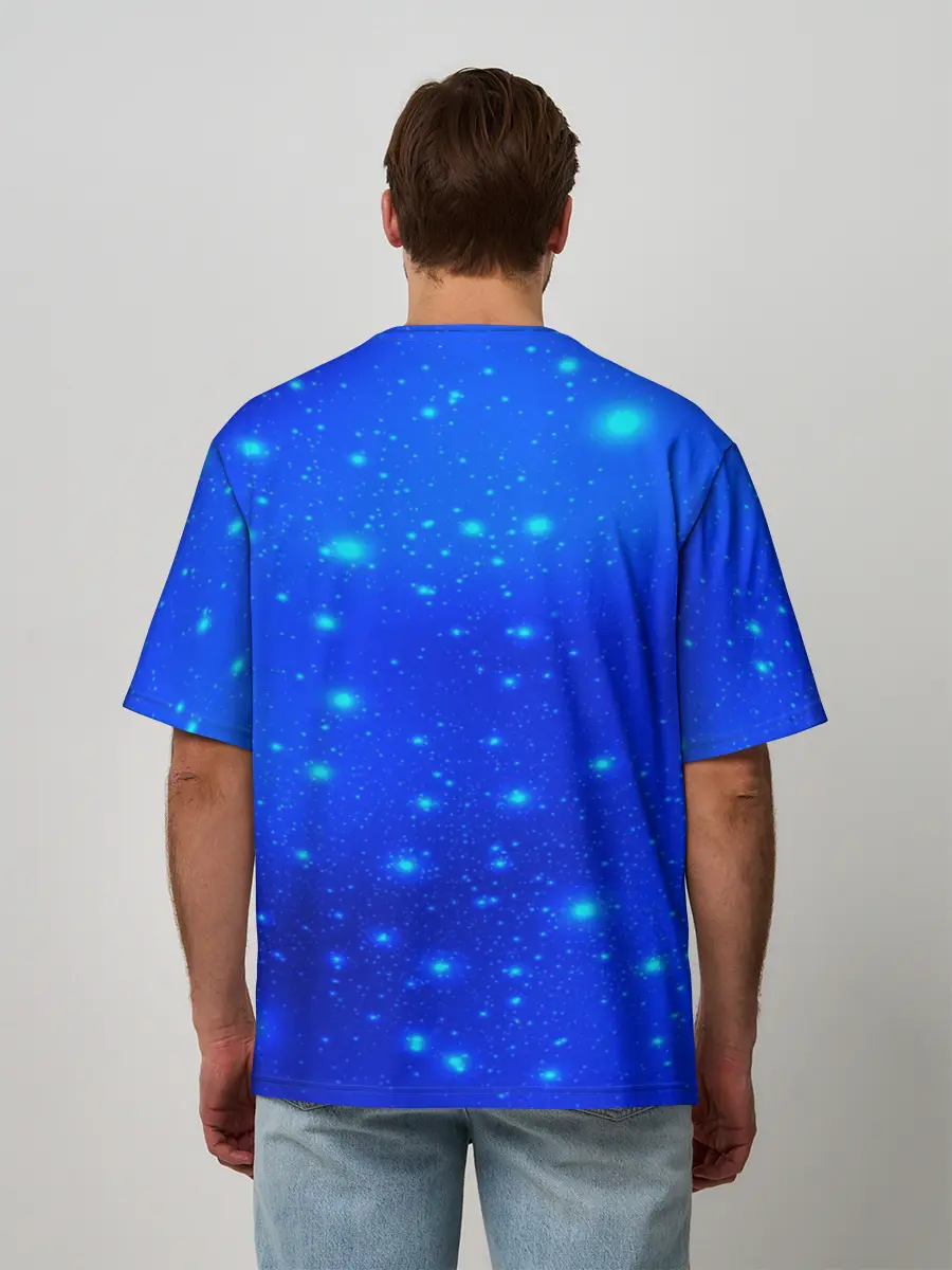 Мужская футболка оверсайз / FC Bayern Munchen space 2018