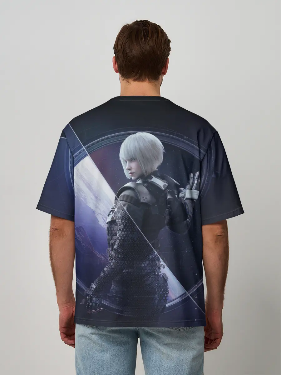 Мужская футболка оверсайз / Rainbow Six Siege - Lana