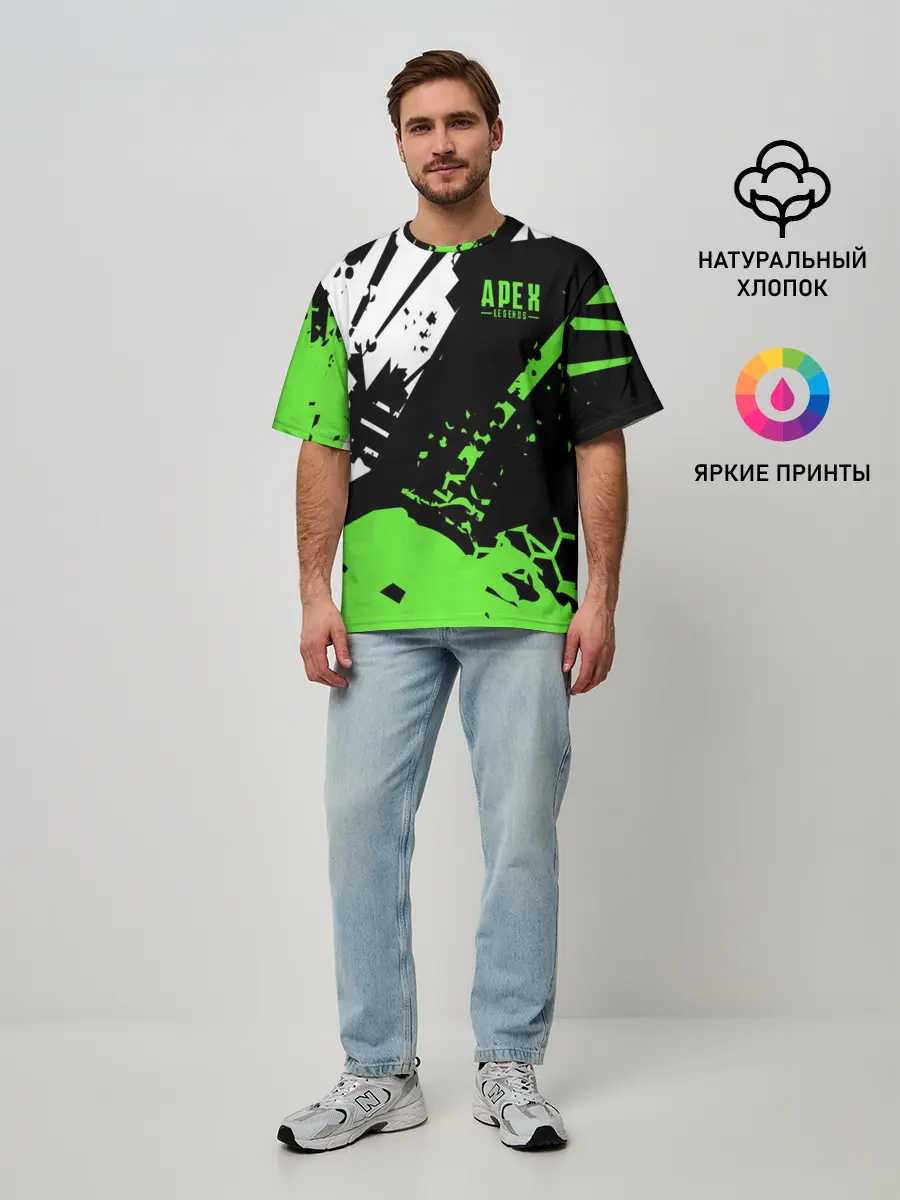 Мужская футболка оверсайз / Apex Legends