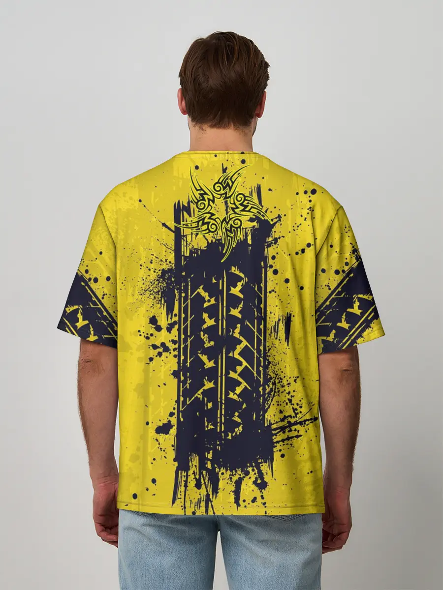 Мужская футболка оверсайз / CYBERPUNK 2077