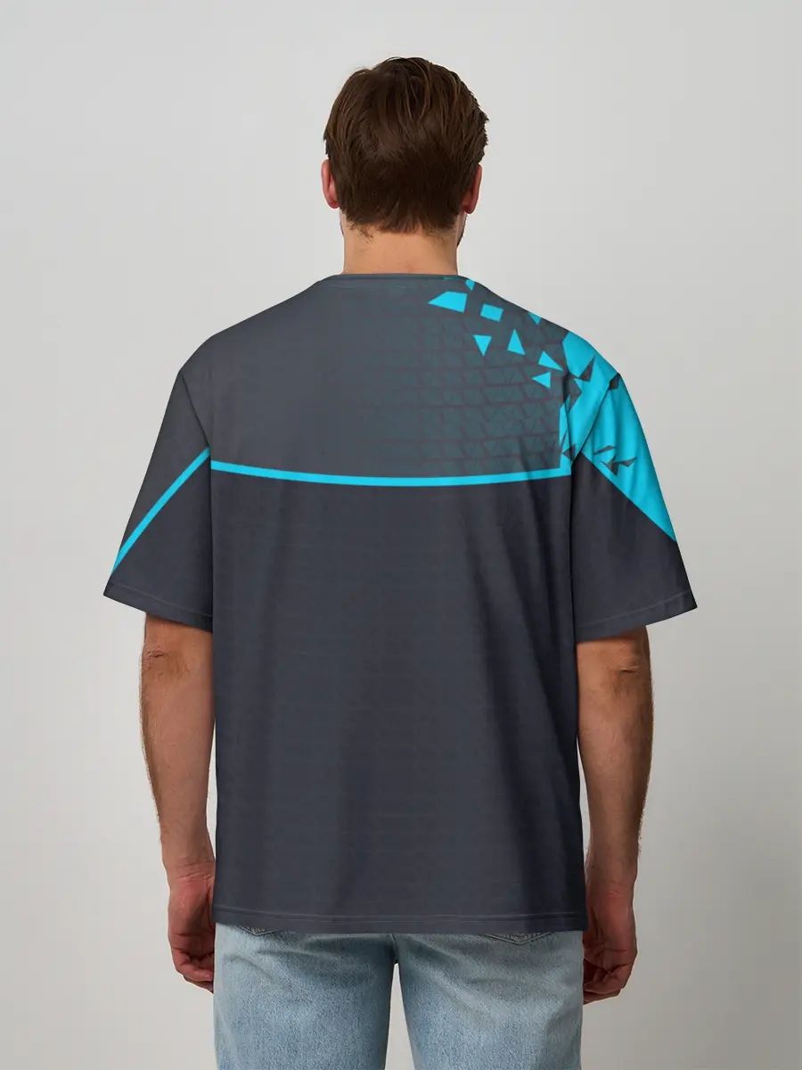 Мужская футболка оверсайз / RK 800 CONNOR