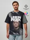 Мужская футболка оверсайз / ЧЕСТЕР | ЛИНКИН ПАРК