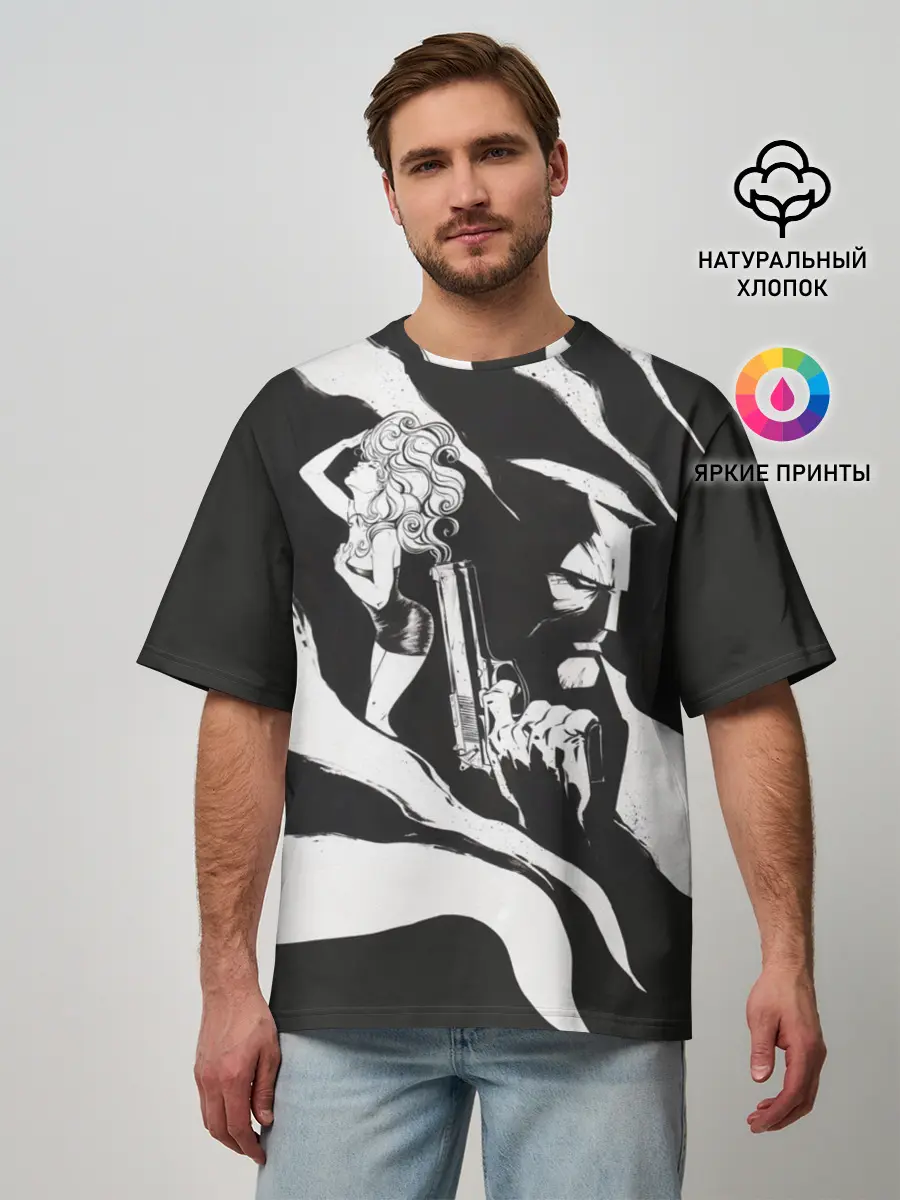 Мужская футболка оверсайз / Sin City