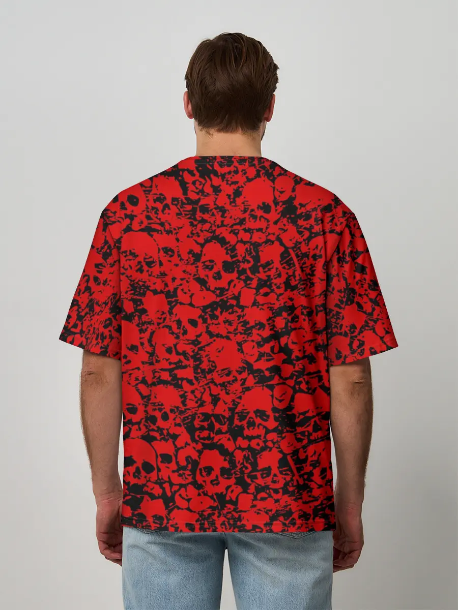 Мужская футболка оверсайз / DOOM