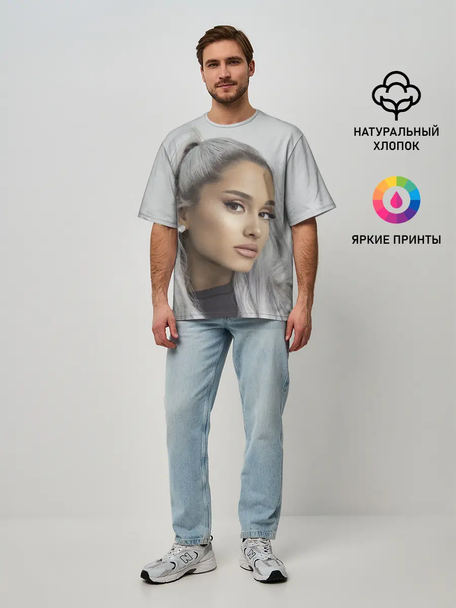 Мужская футболка оверсайз / Фото Арианы