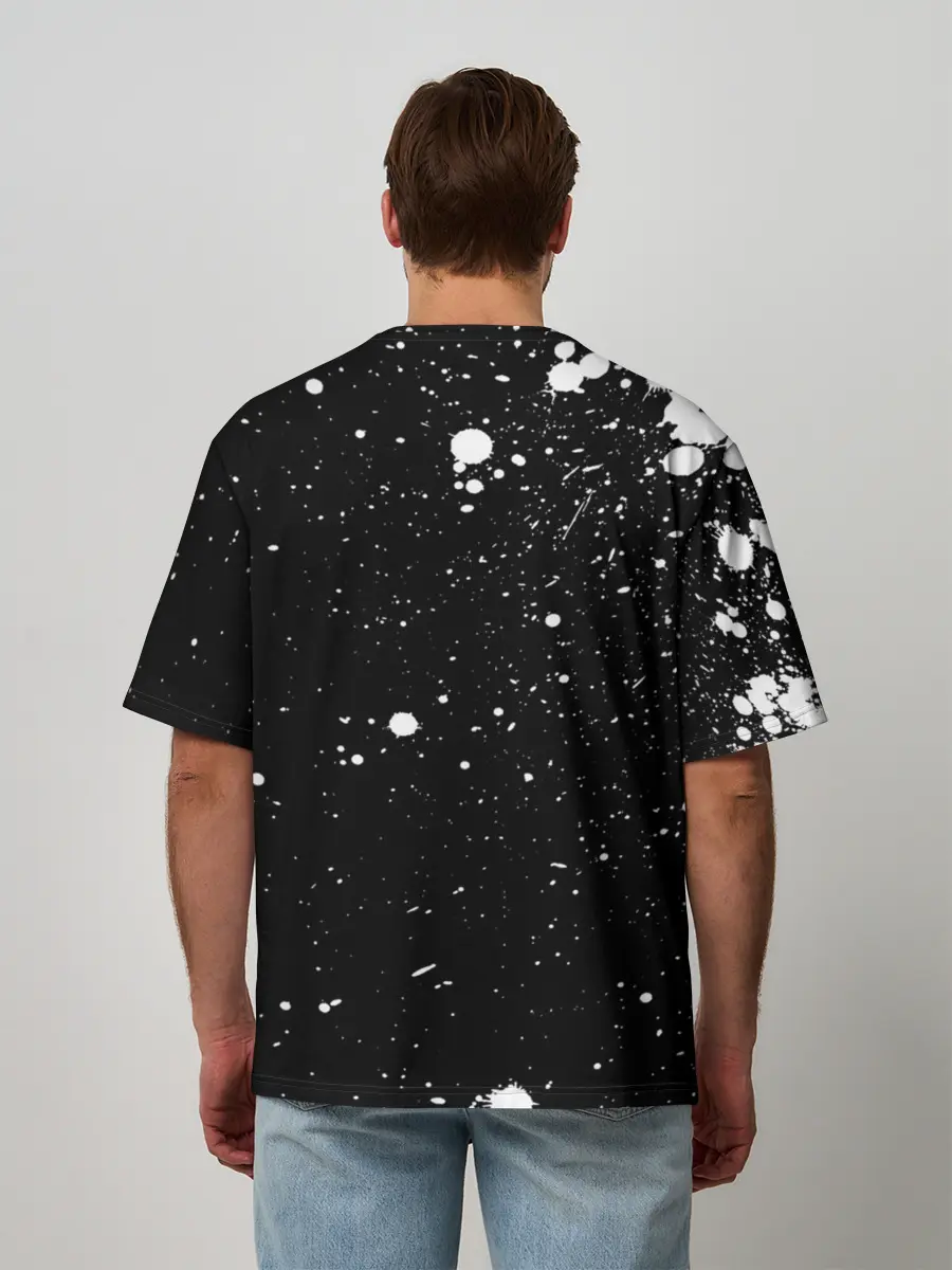 Мужская футболка оверсайз / SAMURAI Cyberpunk 2077