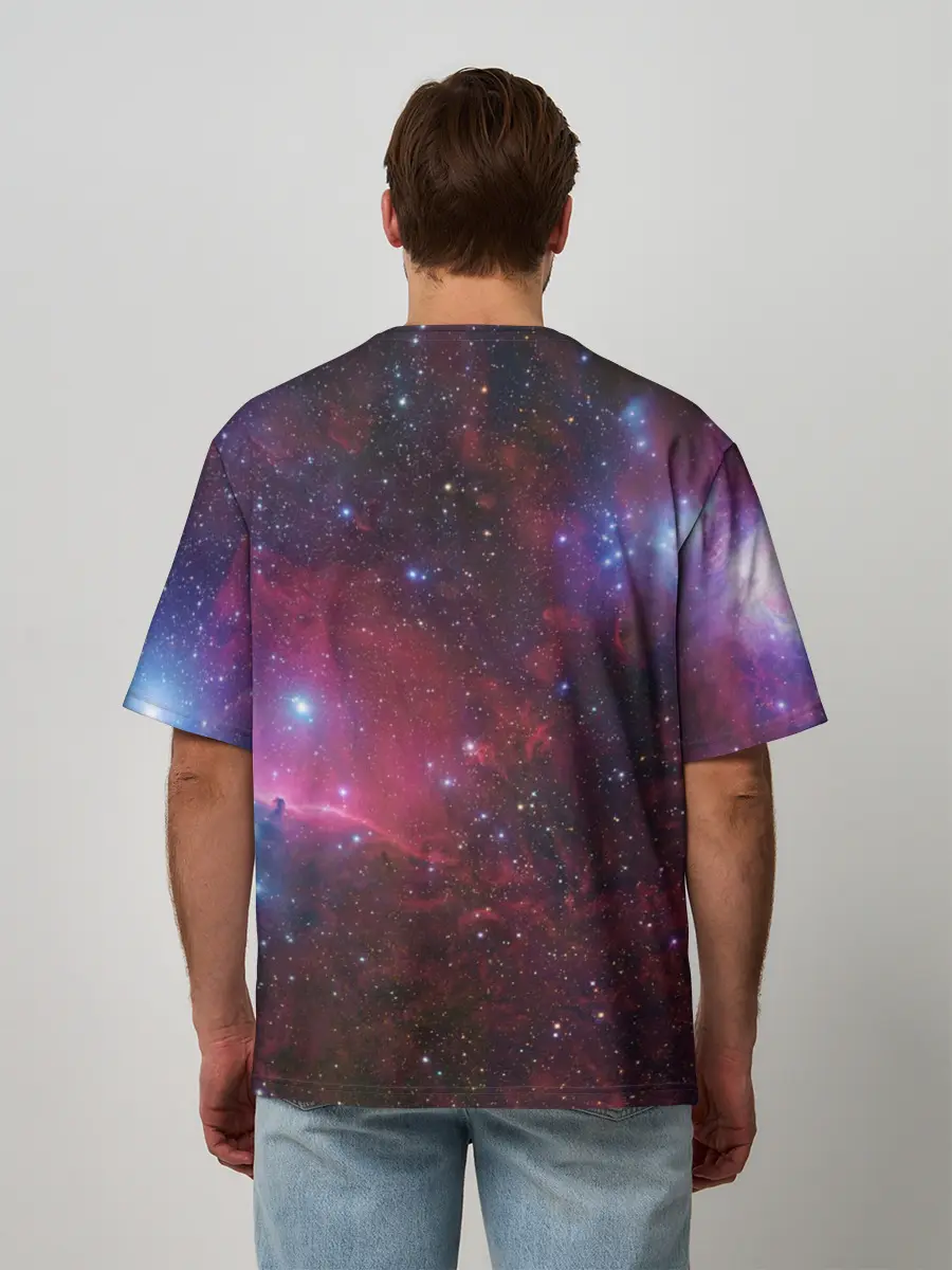 Мужская футболка оверсайз / Warframe Logo