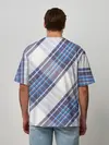 Мужская футболка оверсайз / Шотландка | Scottish | Tartan
