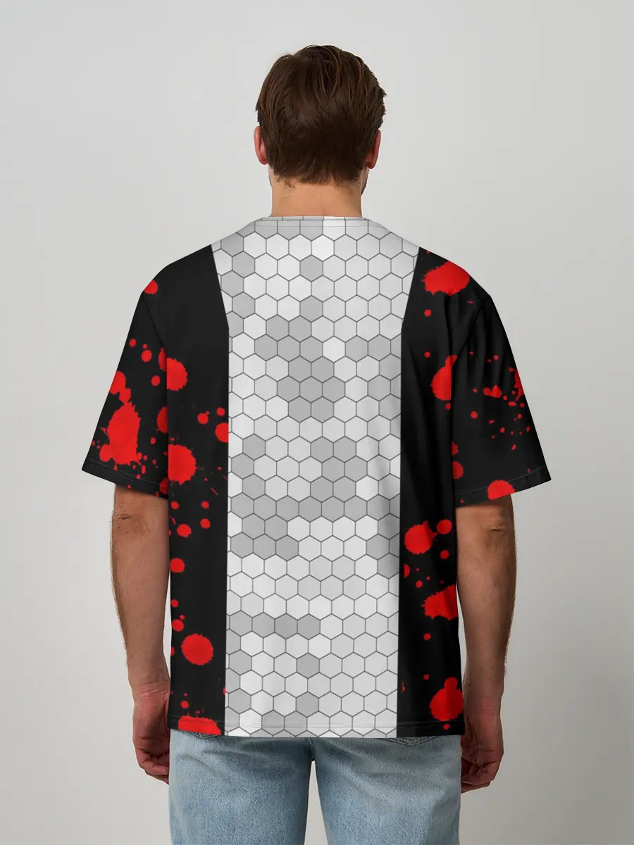 Мужская футболка оверсайз / Fortnite: Штурмовик