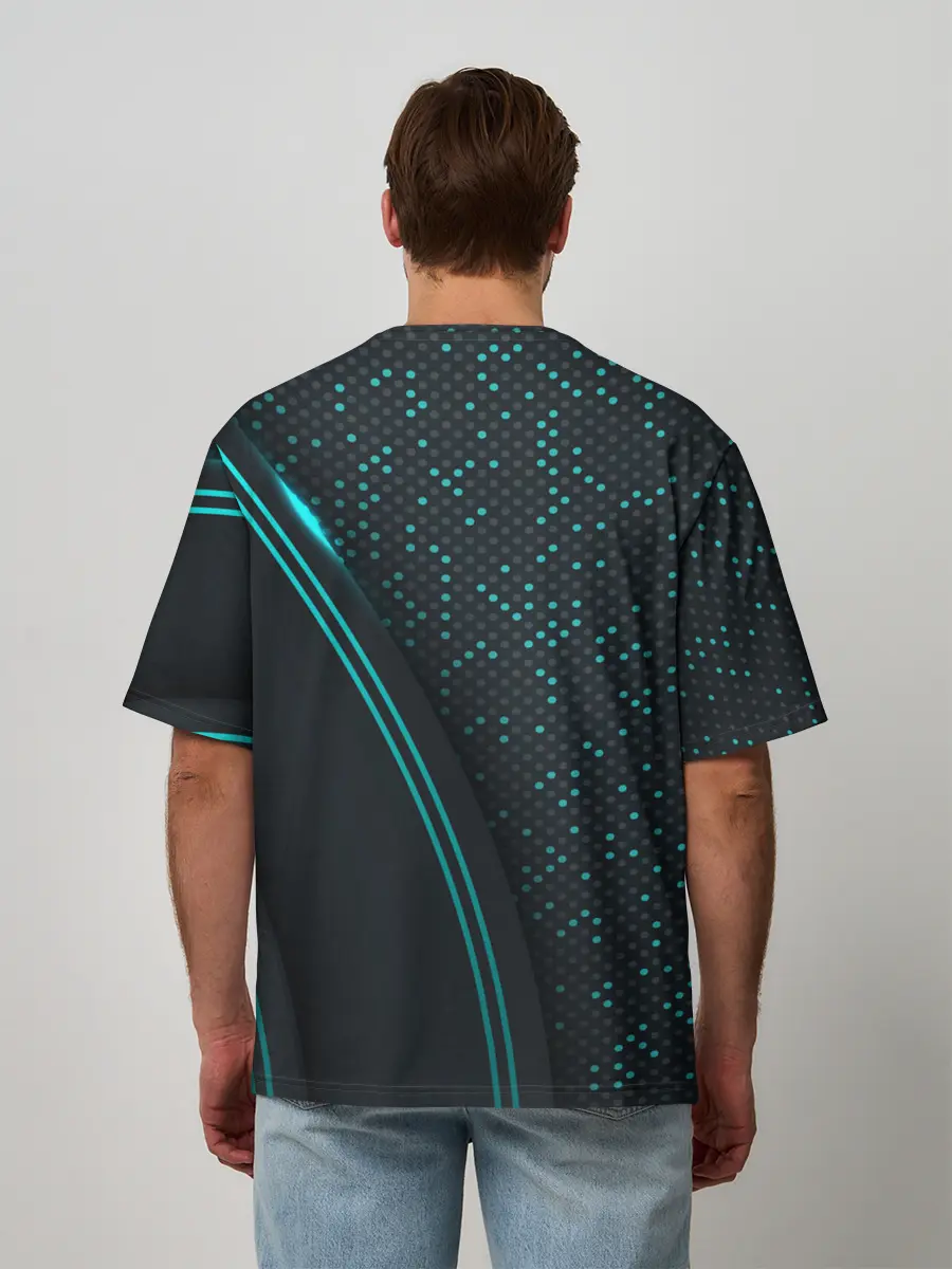 Мужская футболка оверсайз / HONDA