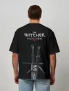 Мужская футболка оверсайз / Геральт и Йен