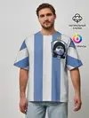 Мужская футболка оверсайз / Диего Армандо Марадона D10S