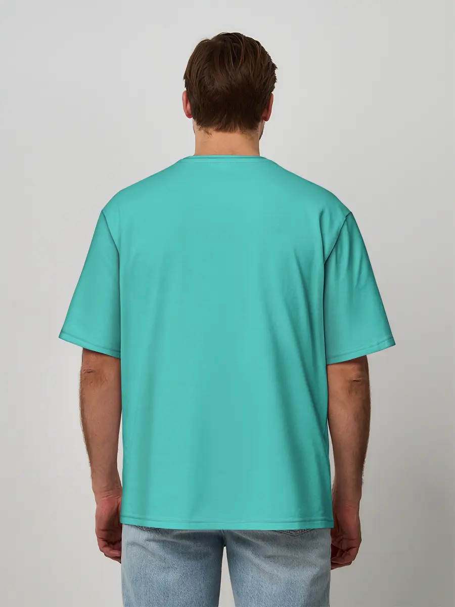 Мужская футболка оверсайз / Лучший в мире папа