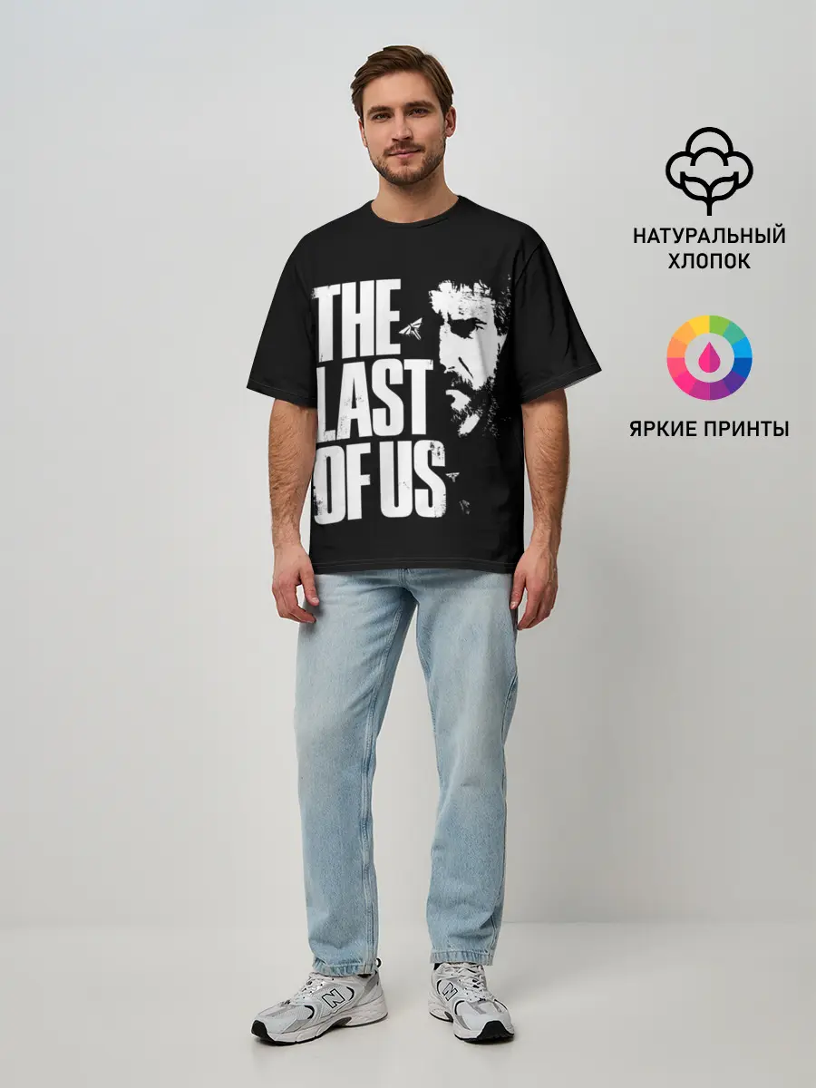 Мужская футболка оверсайз / The Last of Us