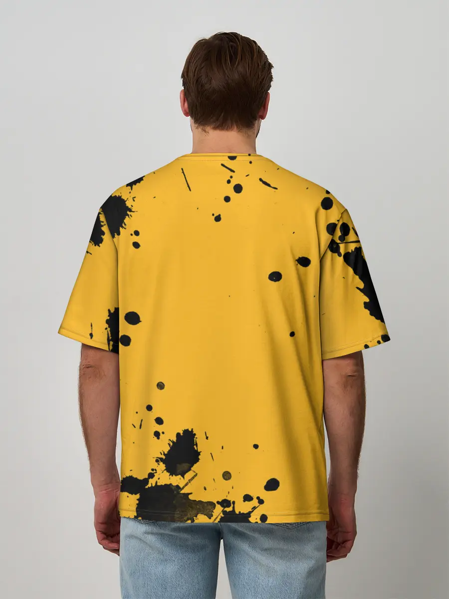 Мужская футболка оверсайз / Война никогда не меняется