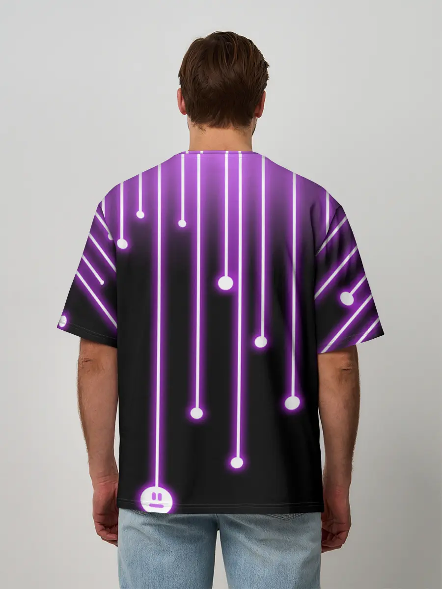 Мужская футболка оверсайз / LIGHT