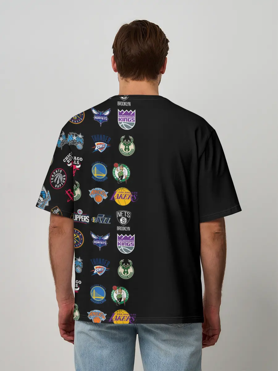 Мужская футболка оверсайз / NBA