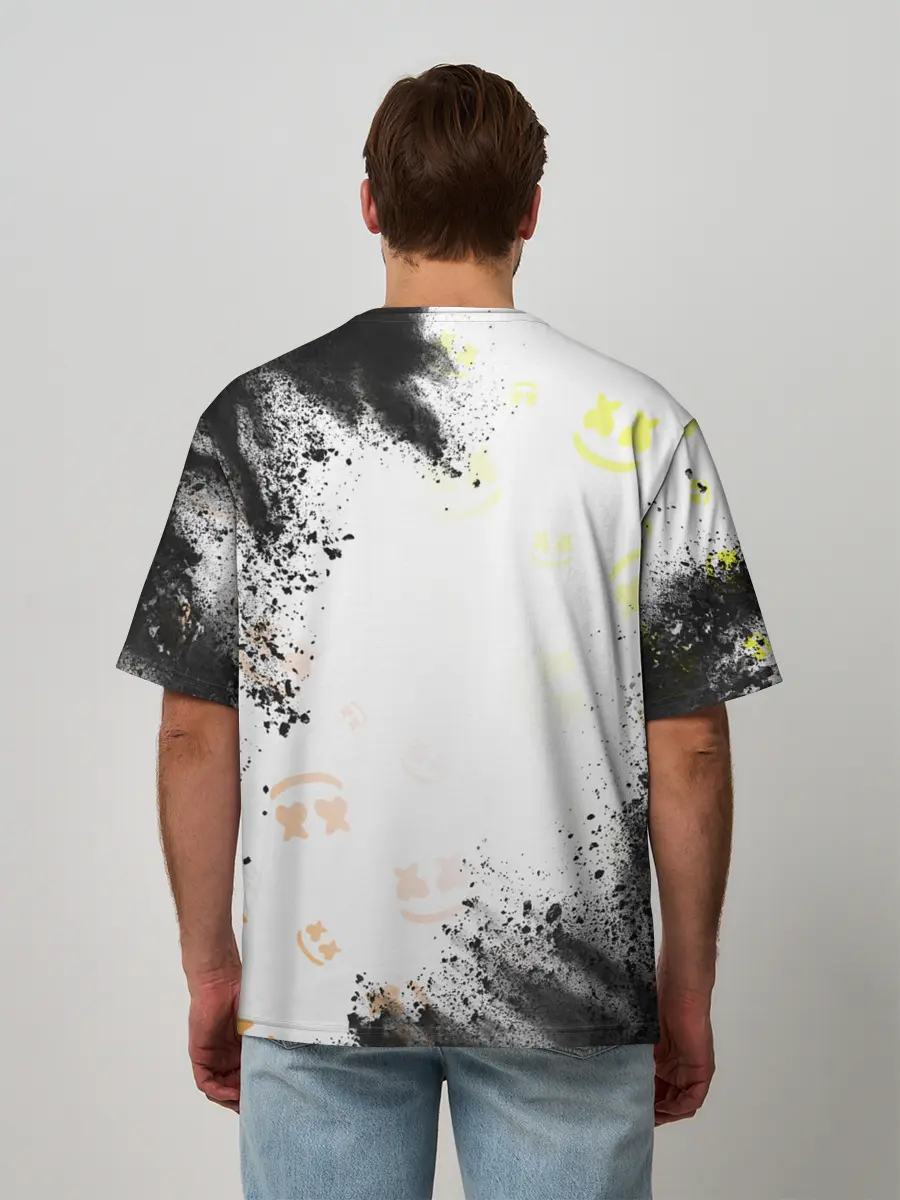 Мужская футболка оверсайз / MARSHMELLO / МАРШМЕЛЛОУ