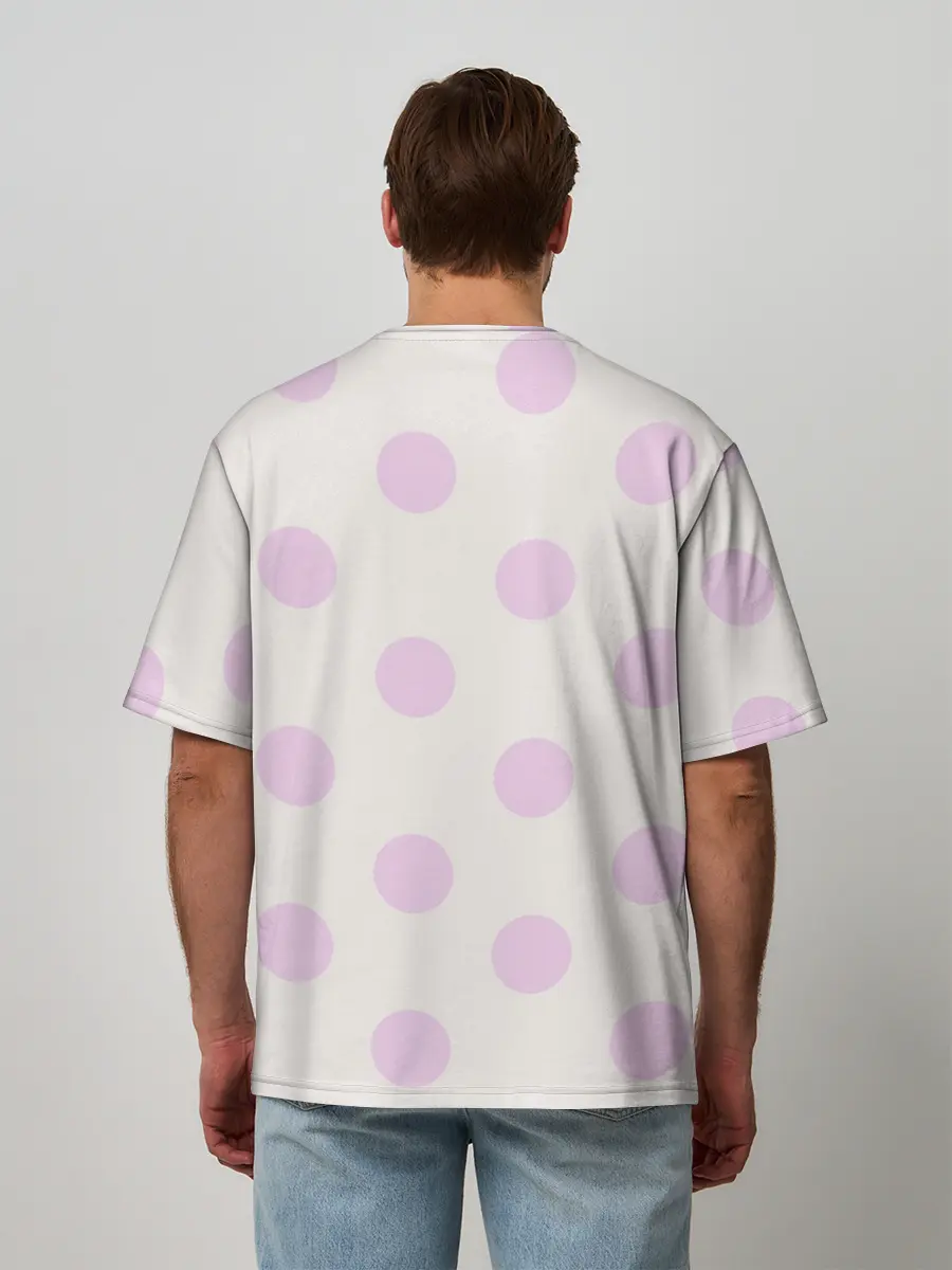 Мужская футболка оверсайз / Doki Doki | Monika | Моника