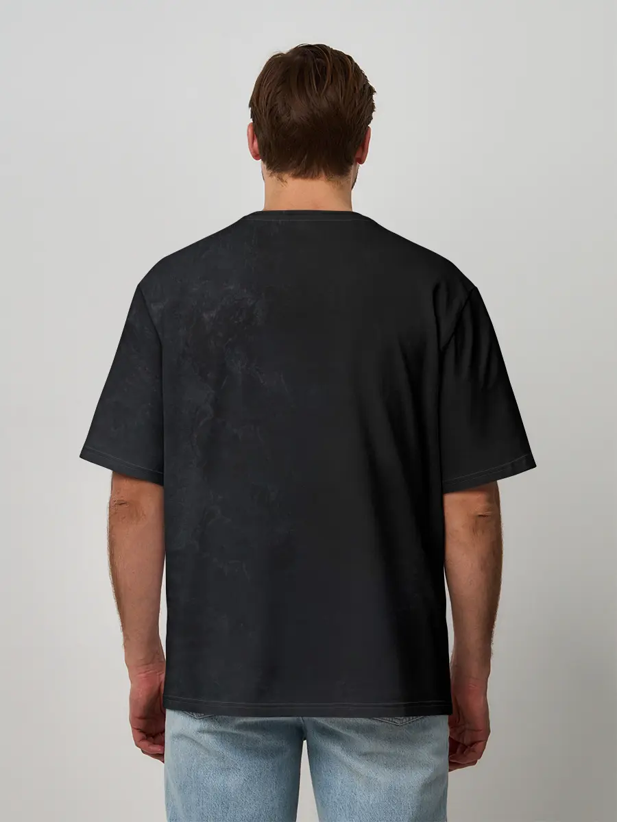 Мужская футболка оверсайз / One Punch-Man эпичный Гароу