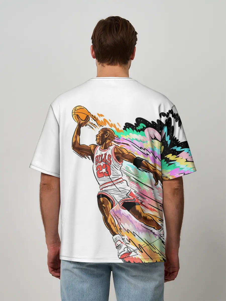 Мужская футболка оверсайз / МАЙКЛ ДЖОРДАН