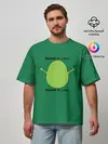 Мужская футболка оверсайз / Shrek is love, Shrek is life