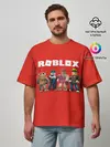 Мужская футболка оверсайз / ROBLOX