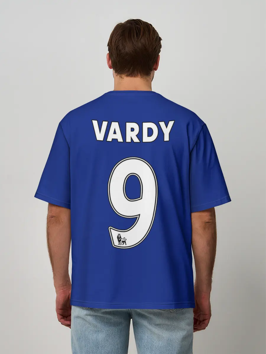 Мужская футболка оверсайз / №9 Leicester City